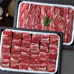 [올핀] 오리고기 소고기 참조은 LA 갈비 선물 셋트 호주산(S등급) 2kg : 올핀칸
