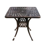 금속 테이블 라운드 펜션 업소용 옥상 야외 테라스 카페 78cm 비스듬 원탁 : 한경리후니2