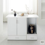 우아몰 G9160 서랍 홈바 1200 2colors 홈카페장 바테이블 홈카페수납장 아일랜드식탁 : 우아한스토어