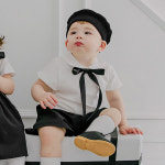 아기정장 백일 돌 남아 유아 돌잔치 결혼식 화동 하객룩 : 볼루아