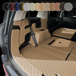 싼타페 (MX5) 퀼팅 가죽 사이드 풀커버 자동차 트렁크매트 : 아이빌 오토모티브