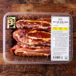 고급진 메가 한돈 양념 LA갈비 2kg, 1개 : 고급진 주식회사