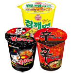 신라면컵 6입 + 참깨라면컵 6입 + 불닭볶음면컵 6입 : 에코그린