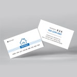 cec064 부동산 공인중개사 명함 소량 인쇄제작 : 커스텀에딧