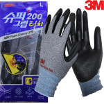 3M 슈퍼그립200 터치 신제품 터치기능업 NBR 작업장갑 : 나성상사몰