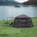 블랙독 Blackdog 자동 원터치텐트 육각텐트 : JY앤코