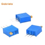 BIZTOOL 3296W 1K 100K 10 50K 200R 500R 2K 20K 저항기 3296 100R 가변 1M 10K 5K 전위차계키트 200K PCS 500 1 메터 옴 : BIZTOOL