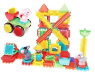 주리몰 동물농장블럭 100P 아동장난감 장난감블록 : 주리하우스