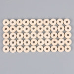 고무 프리 액세서리 플랫 링 50개 라운드 밴드 고정 바인딩 : 베리플렉스 샵