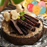 네이월 소고기스페셜 강아지 수제 생일 케이크 : 네이월