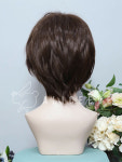 [Short Shaggy] 초코브라운 셋팅용 샤기컷 가발 S0038 : 앨리스이브