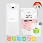 [사은품증정]미스터제타 스마트 자동 손 세정기 디스펜서 세정제 + 포밍 핸드워시 300ml 리필 : 보태니컬리프레시