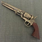 콜트 1851 리볼버 모델건 장식용 제품 스탠드 꿈잡화점 딱 풀메탈 순정 모형 총틀. : The 드림 마켓