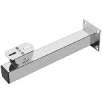 CCTV 브라켓 거치대 받침대 용품 설치 제작 야외 주차장 스텐 CCTV폴대 1m : 현성조명