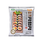 [본사 공식몰] 지도표 성경김 두번구운 김밥김 대용량 식자재  100매 200g, 1개 : 주식회사 성경식품
