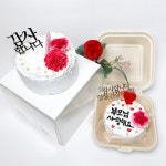 어버이날 도시락 케이크 만들기 세트 가정의달 스승의날 카네이션 케이크 DIY 기념일 : 이지 베이킹