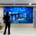 병원 실내LED전광판 대형스크린 대기실 맞춤제작 3520x1920 P1.86 : 어썸뷰LED