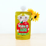 아람농장 학교로 간 사과 100ml 어린이음료 파우치 : 이루마트