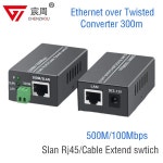 연선 연장기 미디어 변환기 300m를 통한 이더넷 HD 네트워크 IP 카메라용 RJ45 Cat5/6 케이블 : 베스트321티