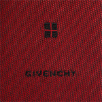 GIVENCHY 지방시 포인트 솔리드 타이 명품 고급 무지 넥타이 J4658-2 레드 : 아비스몰