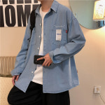 [브리즈핏] 데일리 루즈핏 시티 무드 셔츠 2color : 퍼플팬츠