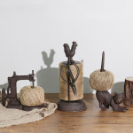 얀홀더 주철 뜨개 뜨개질 얀버틀러 15051 얀스피너 가정용 인테리어 고양이 조형물 : 벨로마르쉐