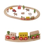 주리몰 농장기차세트 25P 아이장난감 애기장난감 : 주리하우스