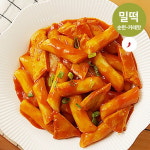 얌얌푸드 밀떡 순한카레맛 사계절떡볶이 밀키트 2인분 떡 어묵 분말소스 포함 : 지와이스토리