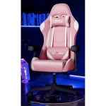 pc방 의자 게이밍체어 핑크 비제이 레전드 각도조절 bj의자 와인레드 쿠션 발받침 여캠 풀블랙 라텍스 쿠션솜 삼단에어바 강철로 만든 발 고정... 