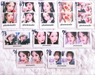  아일릿 도무송포카굿즈 판매  도무송 비공굿 찌라시 스티커 : 리윤이네