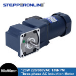 STEPPERONLINE 120W 220/380VAC AC 135RPM 유도 3상 6.2 : 월드정보6