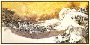 생명의 화가 윤옥순 미술 작품 그림 액자 생명의 근원12 /64X126(50호) : 윤옥순 갤러리NY