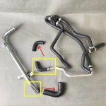 모델용 17 4L 냉각수 WULING 고무 13 HONGGUANG 엔진 튜브 5L 히터 Outlet pipe : Chillshop4