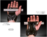 골드짐 손목보호 랩서포터 악력보조 루프형 트레이너 G3511 S 파워그립 + 손목 랩 : 재팬투헬스