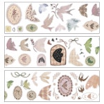 Mo Wang Jun Original Studio Glitter PET Tape - Flying Bird (Die-cut) : petit toit
