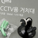 [다올] cctv거치대 방범용cctv CCTV용 거치대Metal Black 1관절 5cm : 윤다올상회