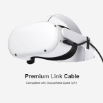 슈퍼어스 16FT Oculus/메타 퀘스트 3/2/1용 링크 케이블 - USB C에서 C로 충전 VR 헤드셋 게이밍 PC 스팀 16FT USB C to C : 우성무역상
