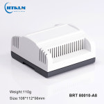 DIY 레일 산업용 케이스 112X108X56MM 계기 정션 제어 내화 인클로저 박스 하우징 재료 플라스틱 BRT80010 A4 : 키쿠키쿠몰
