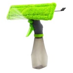 3-in-1 유리 클리너 마이크로 타올 스크래퍼 분사통 욕실 거울 자동차 청소(A0353) : 용천삼리