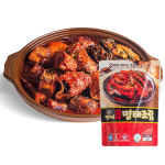 명자네 속초 코다리 조림 5팩+국내산 시레기 2팩 매콤 명태 찜 생선 반찬 : mothershop
