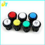 푸시 버튼 아케이드 LED 스위치 순간 조명 12V 전원 클래식 게임 DIY 부품 3 m 1 1P withe : 하늘에서별이