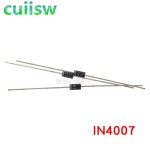 정류기 다이오드 IN4007 1N4007 4007 1A 1000V DO-41 DO 41 1000 개 : 백십일플렉스
