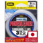 DUEL HARDCORE 3Lbs. HARDCORE POWERLEADER FC 30m 3LbS. H3439 (듀얼) (하드 코어) 플로로 라인 내츄럴 : CRAZY FIT