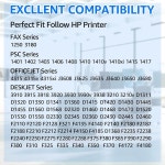 슈퍼잉크 21XL, HP 21 XL용 고수익 잉크 카트리지 교체용으로 DeskJet D1520 D2345 F4140 F4180 F380 D1320 오피스젯 4315 J3600 J3... 