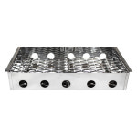 감미참숯 사각 숯통 화로 스텐 숯그릇 참숯 숯불 화로 로스타 번개탄 업소용 : 능산감미