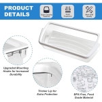 [2팩] 업그레이드된 W10321304 냉장고 도어 선반 교체 월풀 빈 WRS325FDAM01 WRS325FDAM02 WRS325FDAM04 ED5FVGXWS07 - 1 Pack... 