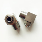 범용 미니 304 기존 180도 체크 M18X1 O2 마개 촉매 산소 Fix 솔리드 ZG1/8- 6 4[관외경 내경] : 식스센스666