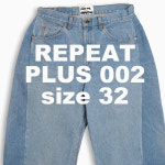 리피트 플러스 002 (32 인치) REPEAT PLUS 002 리피트랩 빈티지 리바이스 리메이크진 RP002I3212 : REPEAT LAB