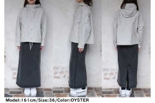 DANTON 단톤 DOWNPROOF HOODED 재킷 DT-A0474CFD 25SS : 노아루샵