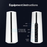 실내 LTE CPE SIM 슬롯 저렴한 5G 와이파이 라우터 EU 플러그 M55 V510 모뎀 NR 6 고정 무선 액세스 AC1200 : 루루마켓14